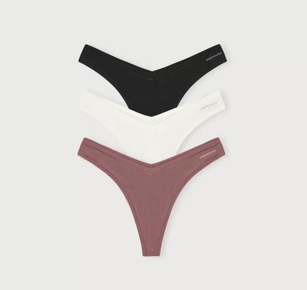 Organic Basics GOTS Certified Organic Cotton thong Review and promo code