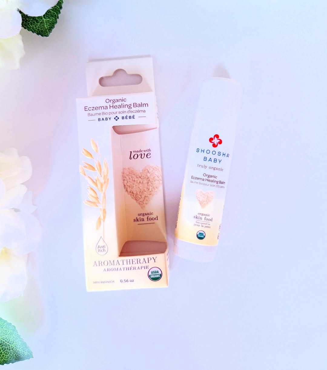 Shoosha USDA Certified Organic Healing Eczema Balm