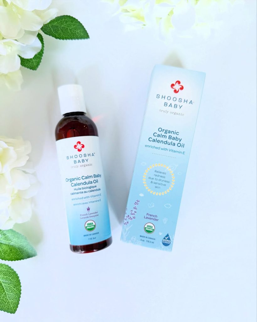 Shoosha USDA Certified Organic Baby Oil