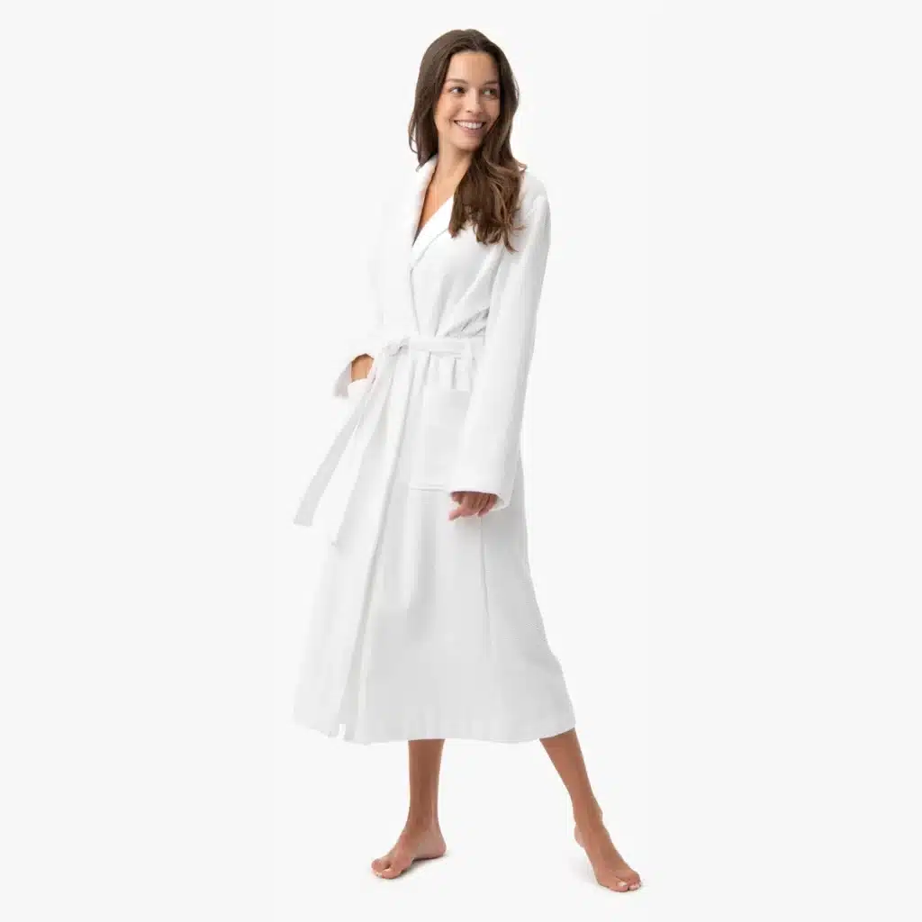 Under the Canopy GOTS Certified Organic Waffle Robe