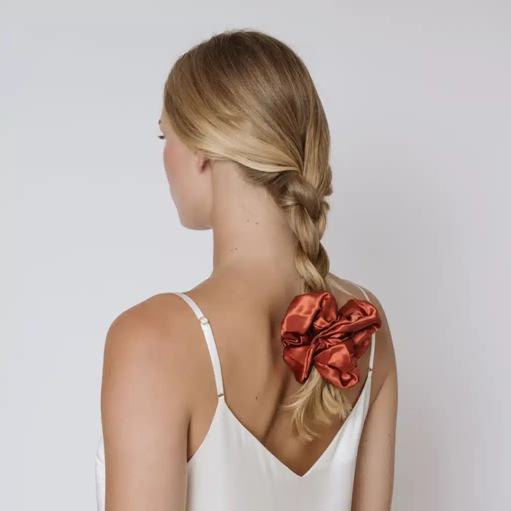 Clementine Sleepwear GOTS Certified Organic Scrunchie Dusk