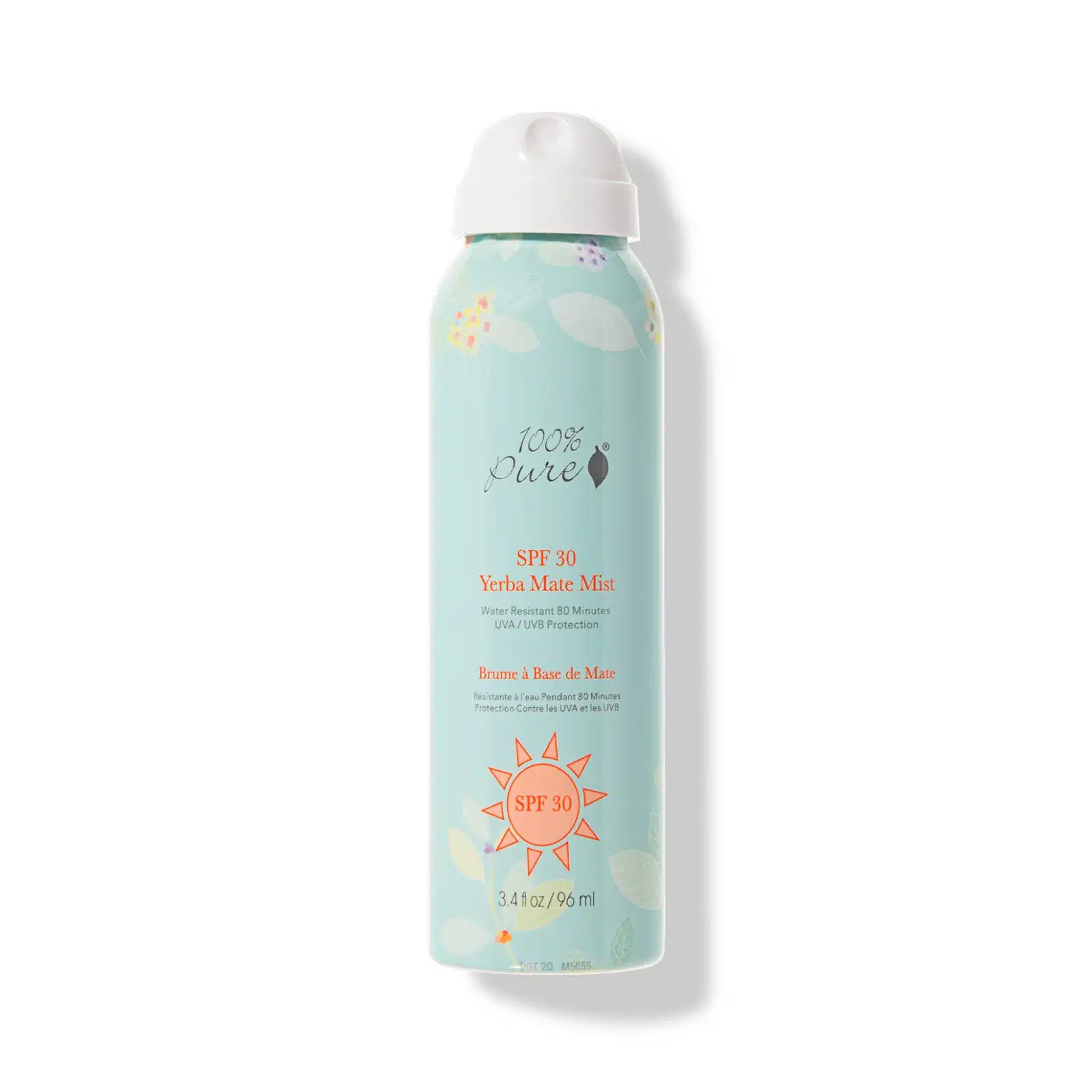 100% Pure sunscreen review, Yerba Mate Mist SPF 30
