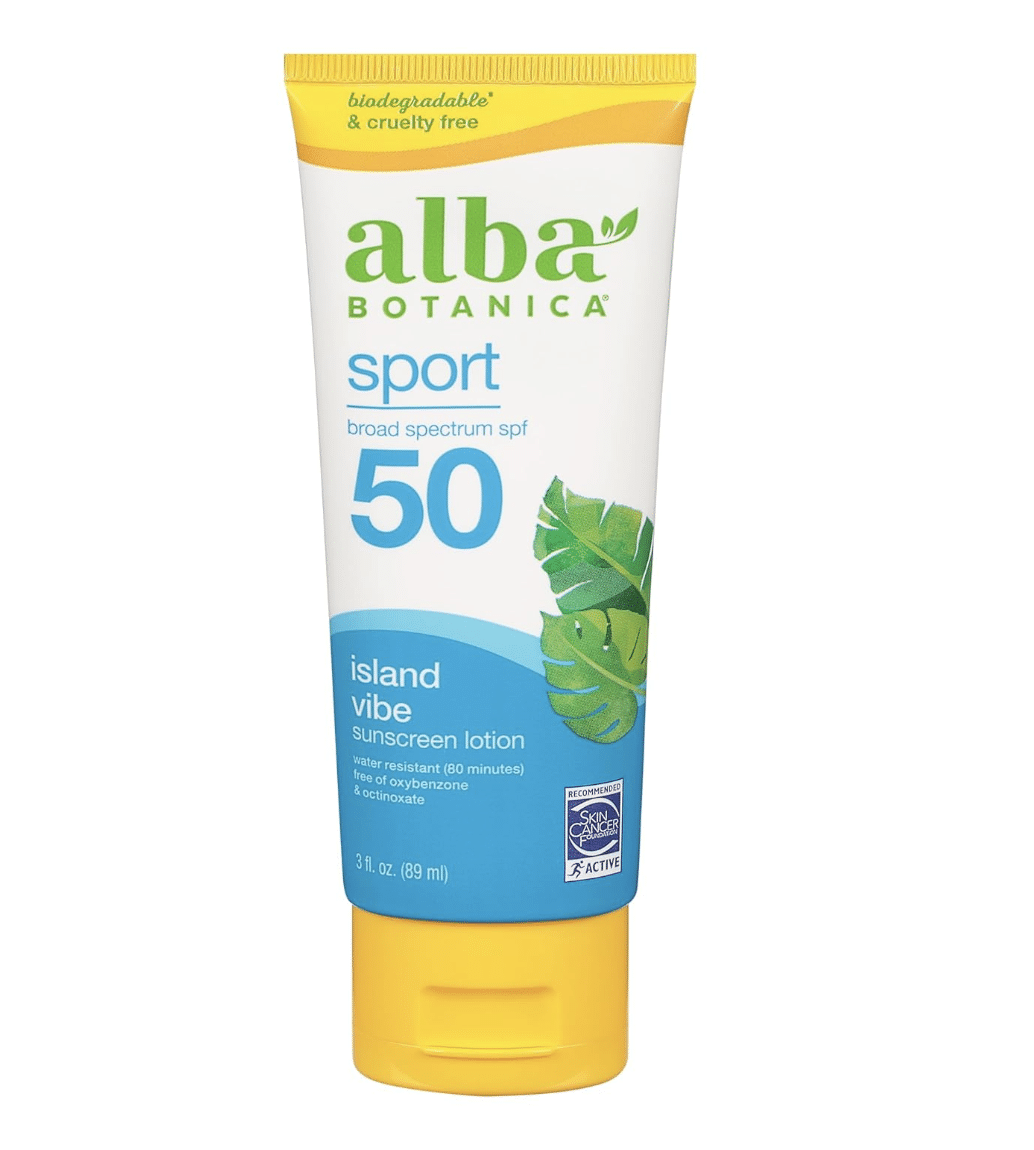 Alba Botanica Sunscreen review