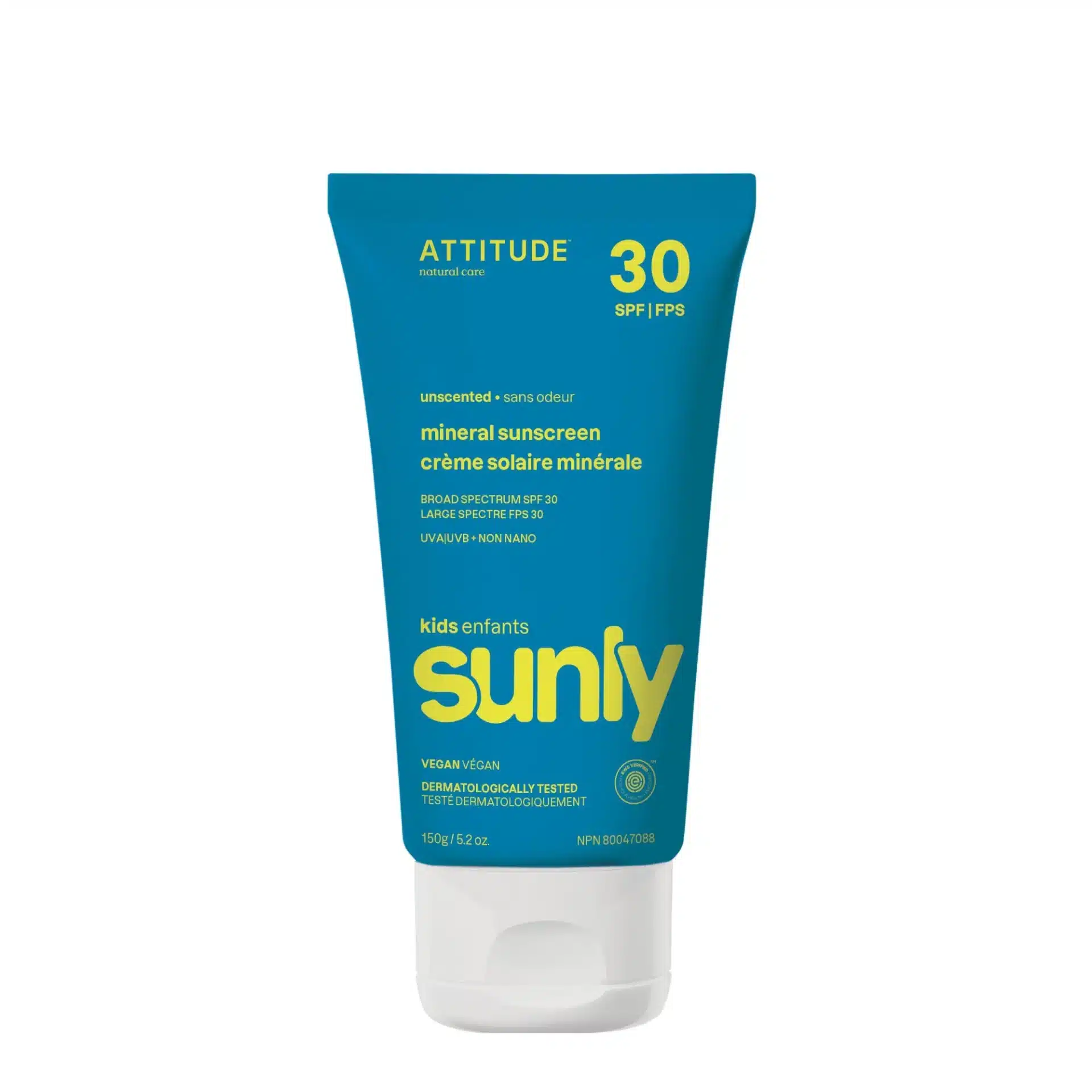 Attitude Kids mineral sunscreen SPF 30 review
