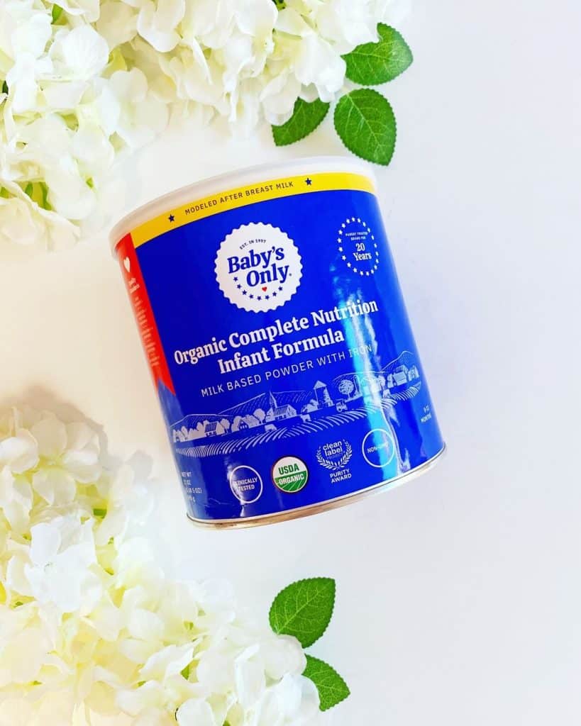 Baby's Only USDA Certified Organic Infant Formula review and promo code