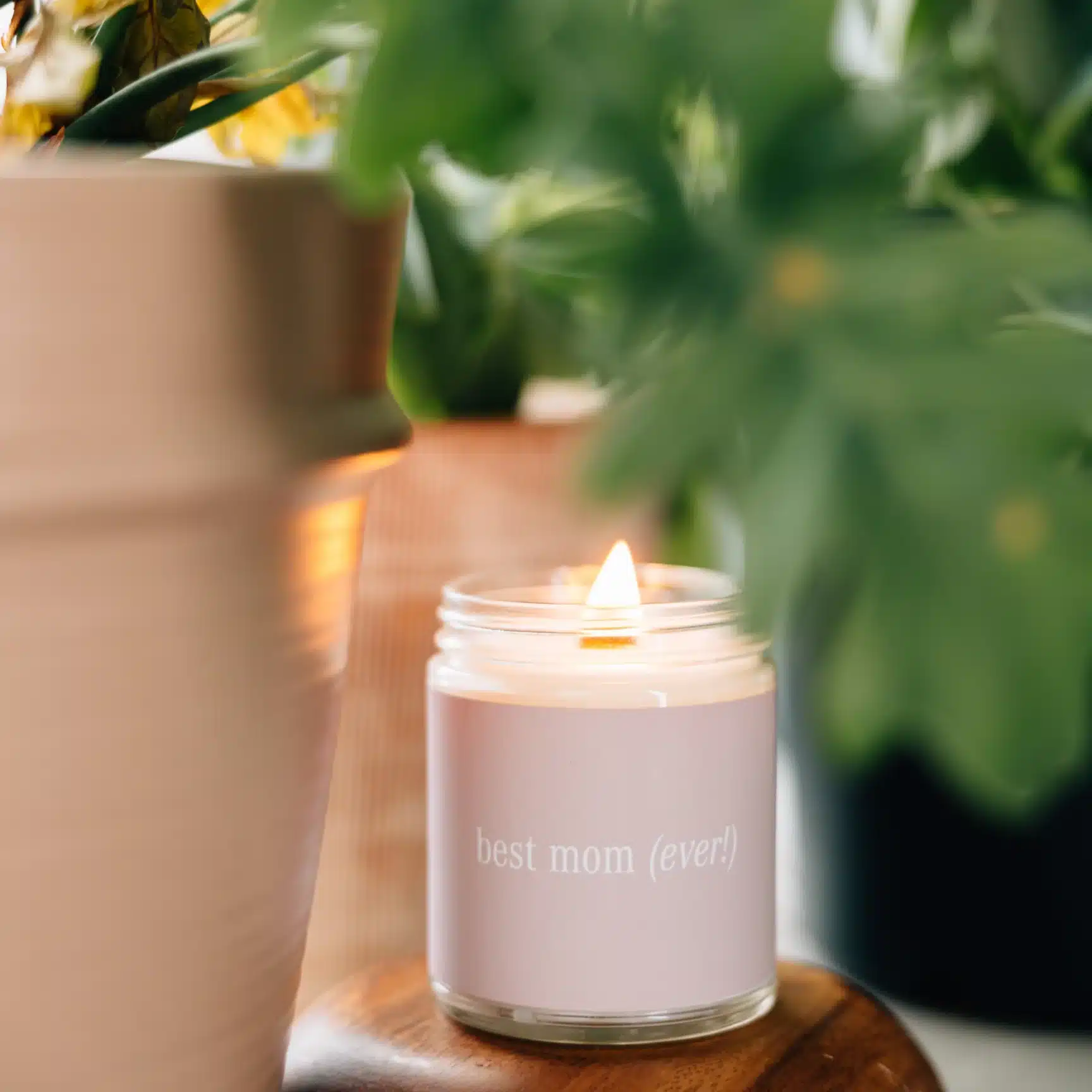 Fontana Organic Candle for moms, mother's day organic candle