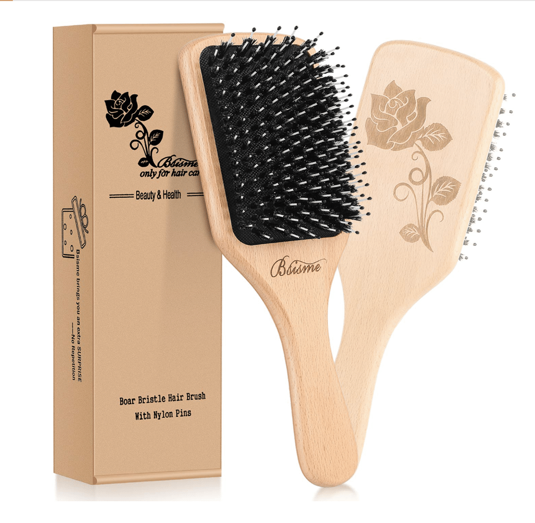 Bsisme Hair Brush-Boar Bristle Hairbrush review