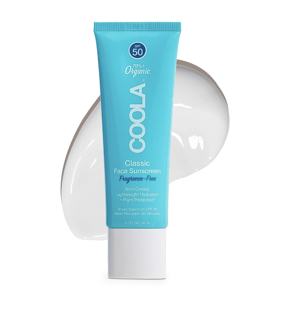 COOLA Organic Face Sunscreen SPF 50 review