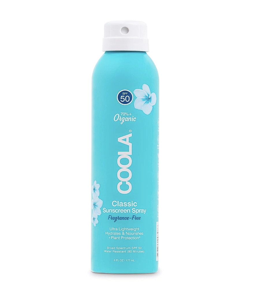 COOLA Organic Sunscreen SPF 50 Sunblock Spray review