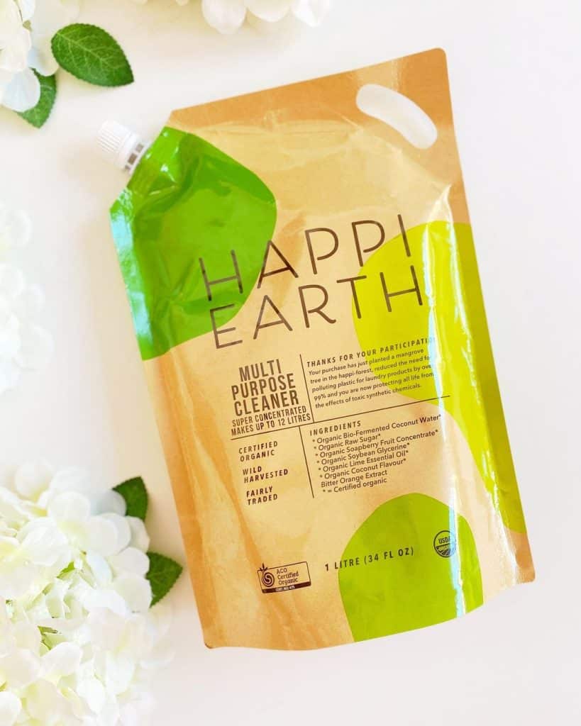 Happi Earth USDA Certified Organic multipurpose pouch review