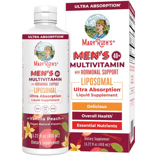 MaryRuth's Men's 40+ Multivitamin Liposomal review and promo code