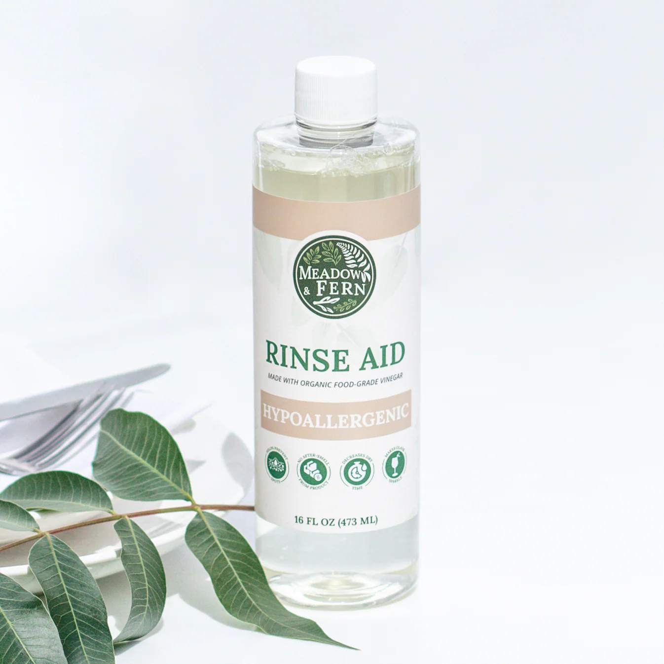 Meadow & Fern Organic Rinse Aid for Automatic Dishwashers review and promo code