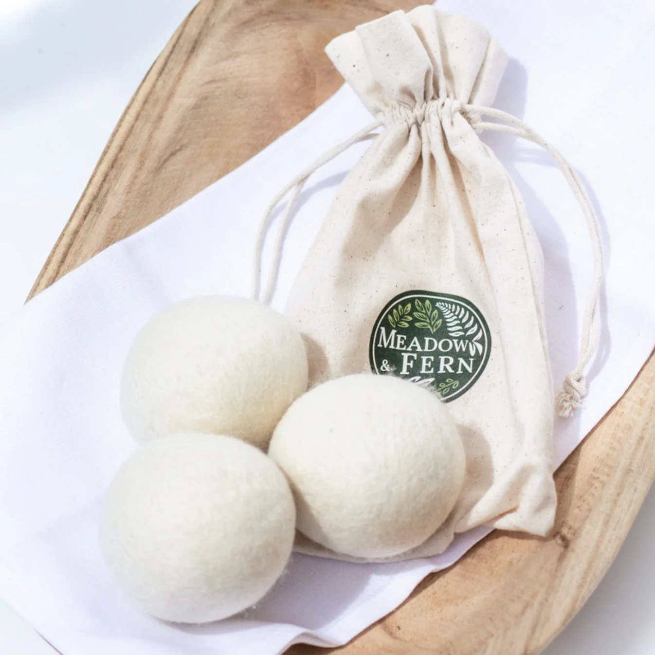 Meadow & Fern Organic Wool Dryer Balls review and promo code