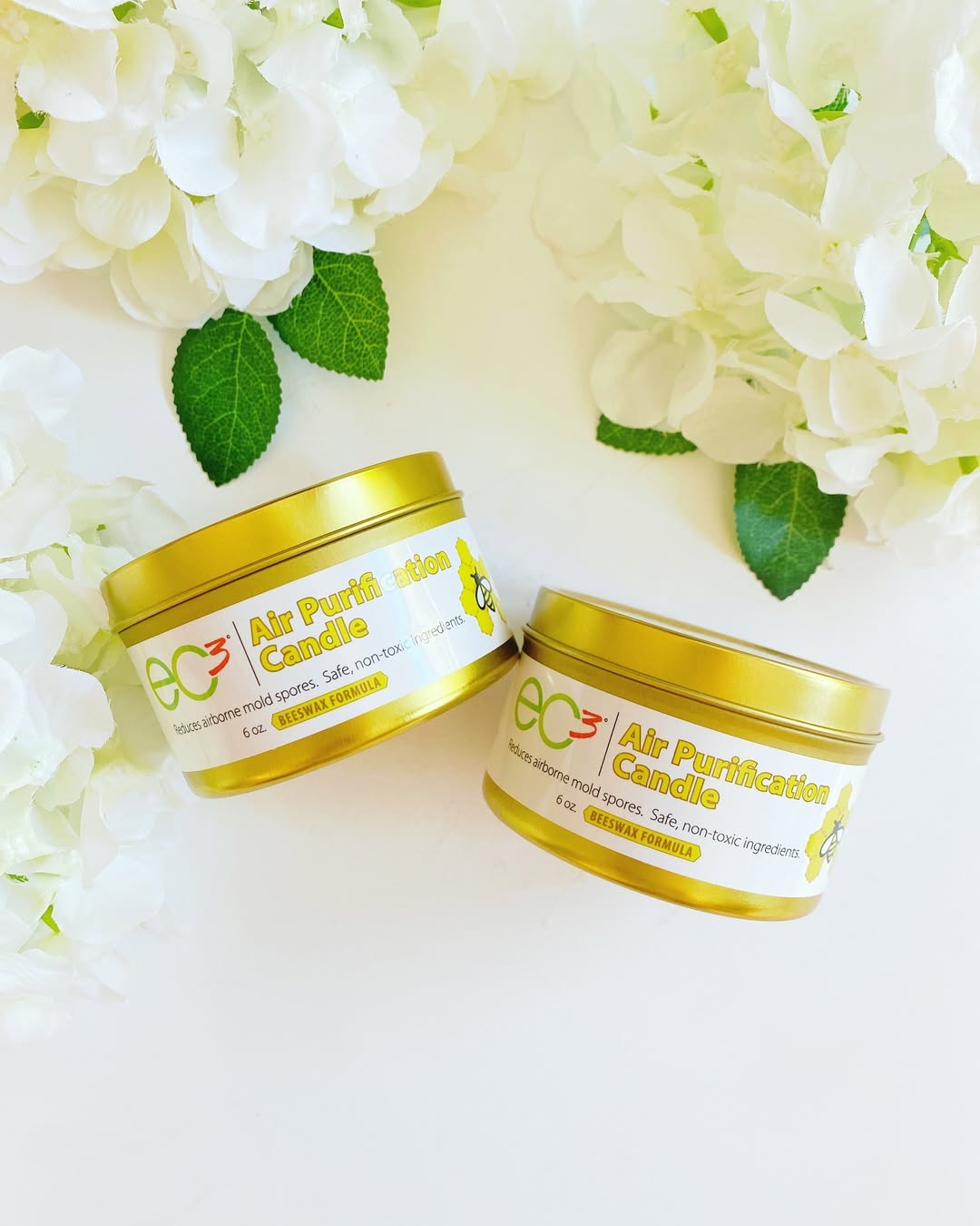 Micro Balance EC3 Air Purification Candle Beeswax Formula