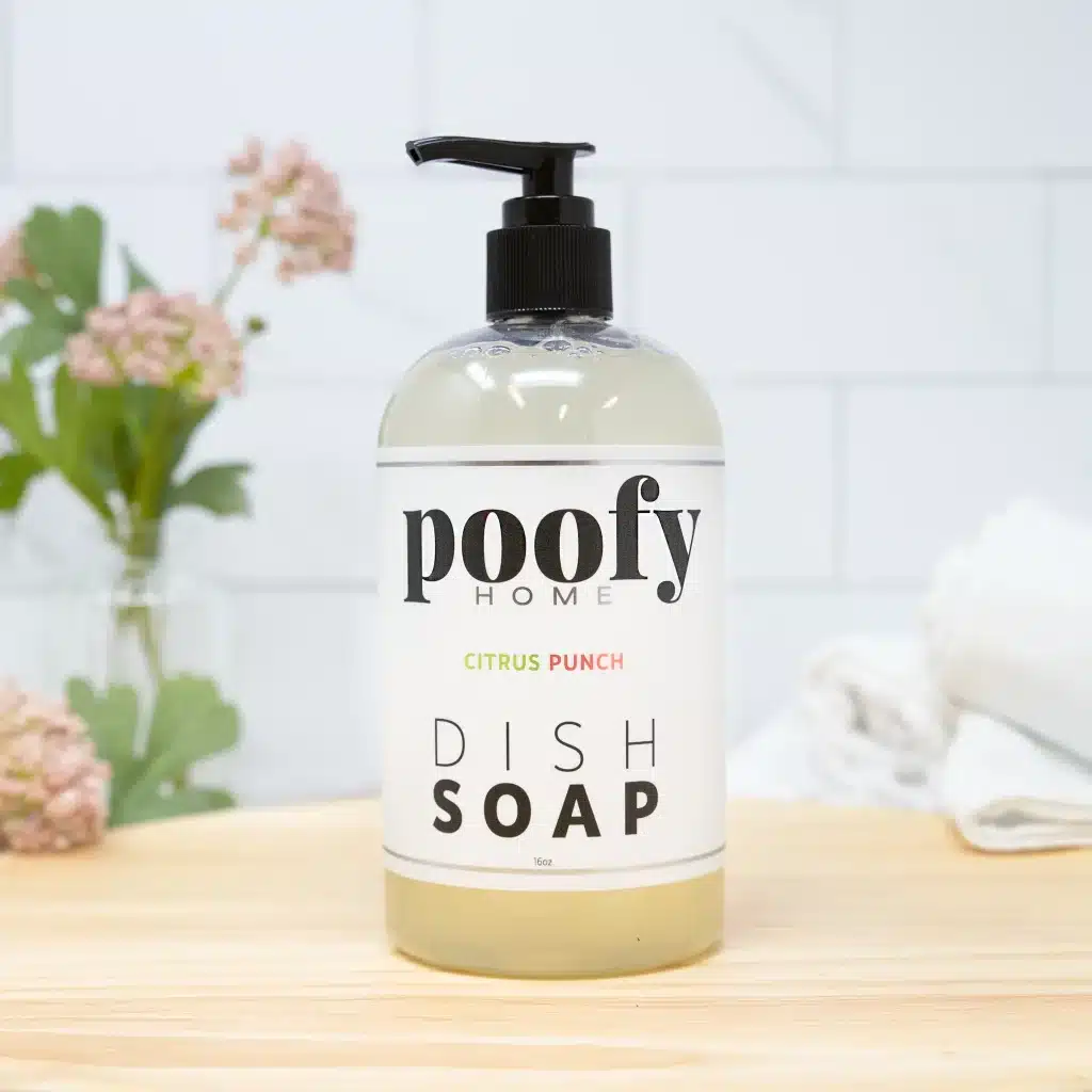 Poofy Organics Dish Soap review and promo code
