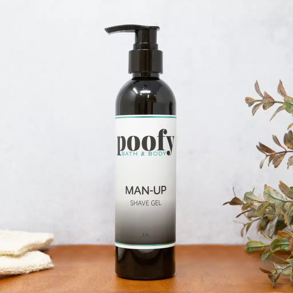 Poofy Organics Man-Up Shaving Gel review and promo code