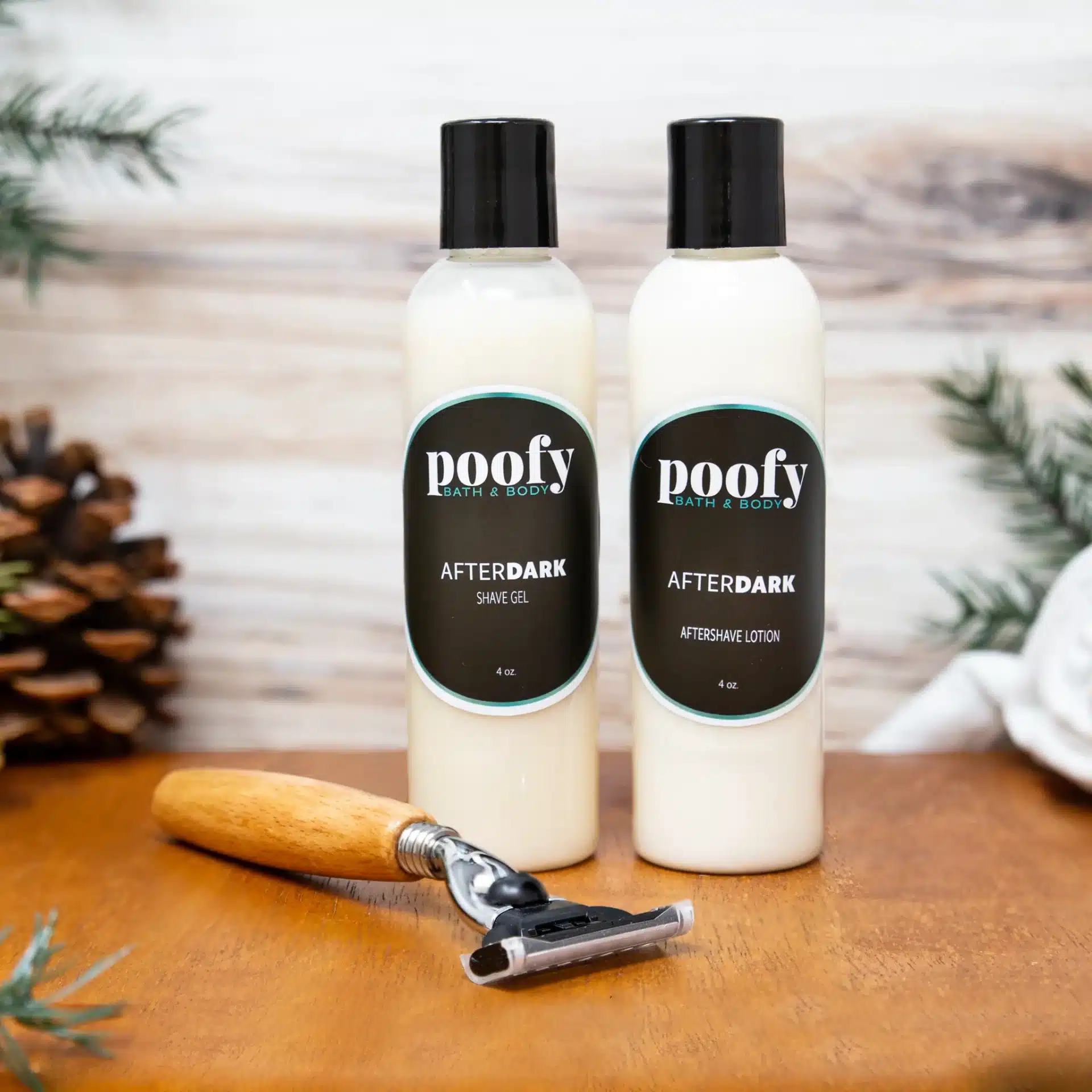 Poofy Organics Men's Shave Set