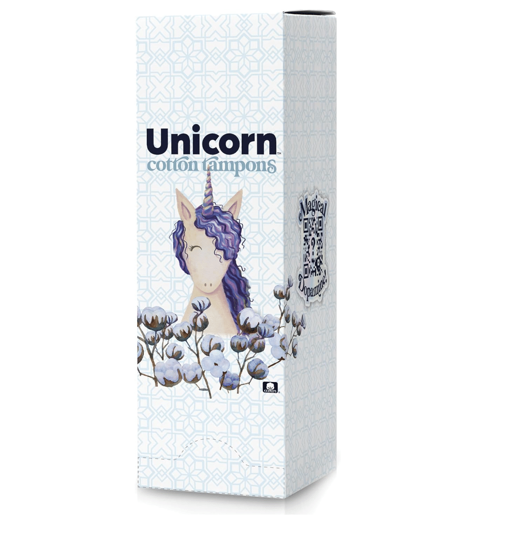 UNICORN certified Organic Tampons