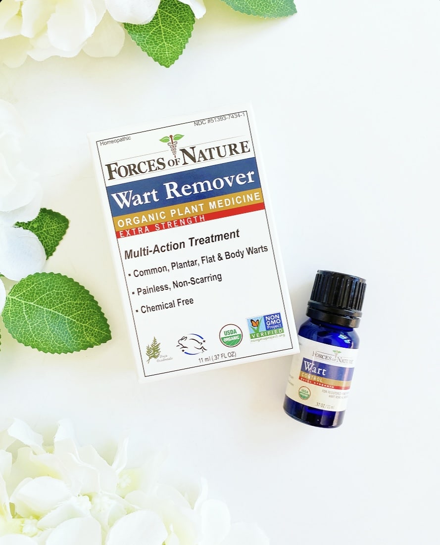 Certified organic Wart remover