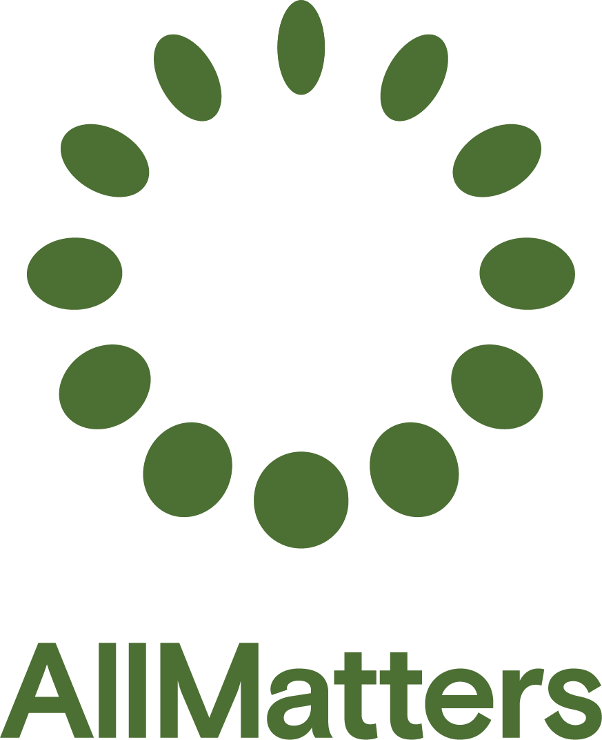 AllMatters organic period cup logo