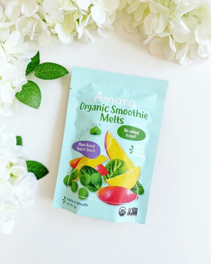 Amara Organic Smoothie Melts Mighty Sweet Greens Review and Promo Code