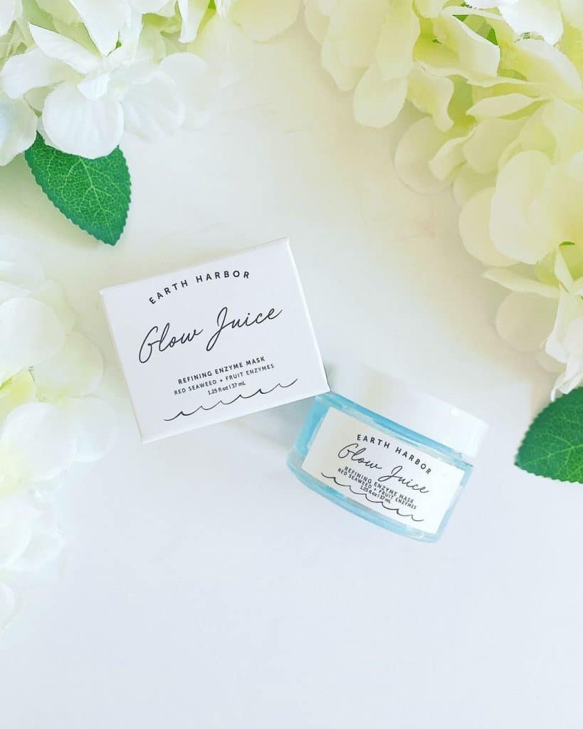 Earth Harbor Glow Juice Refining Enzyme Mask review and promo code