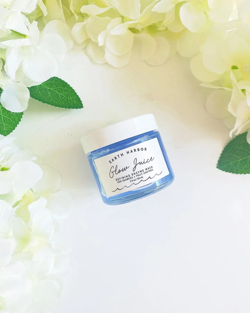 Earth Harbor Glow Juice Large, Refining Enzyme Mask review and promo code