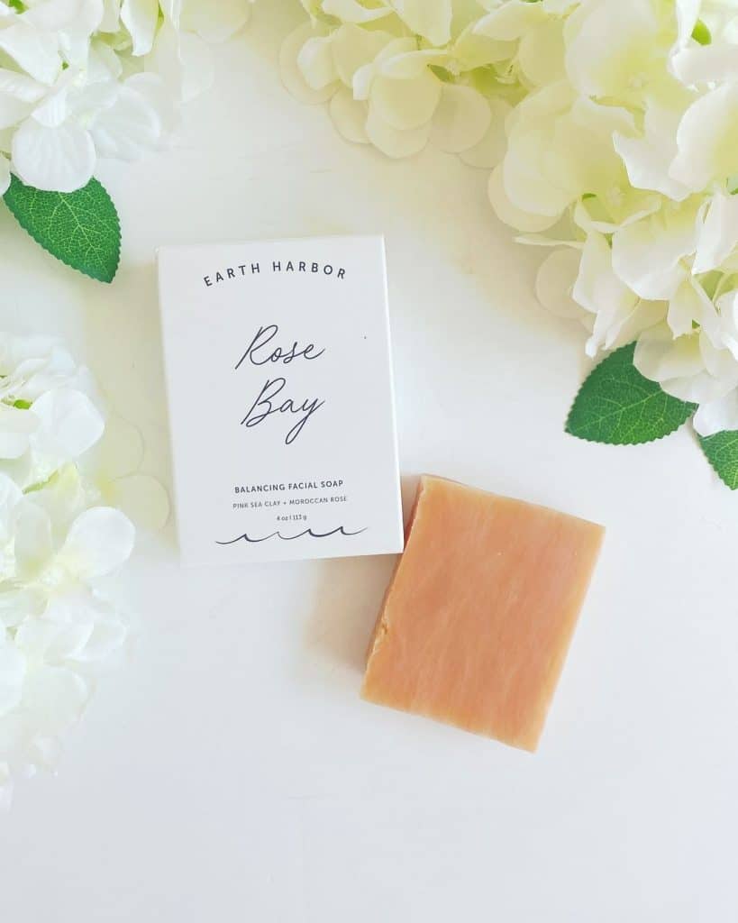Earth Harbor Rose Bay Organic Facial Soap review and promo code
