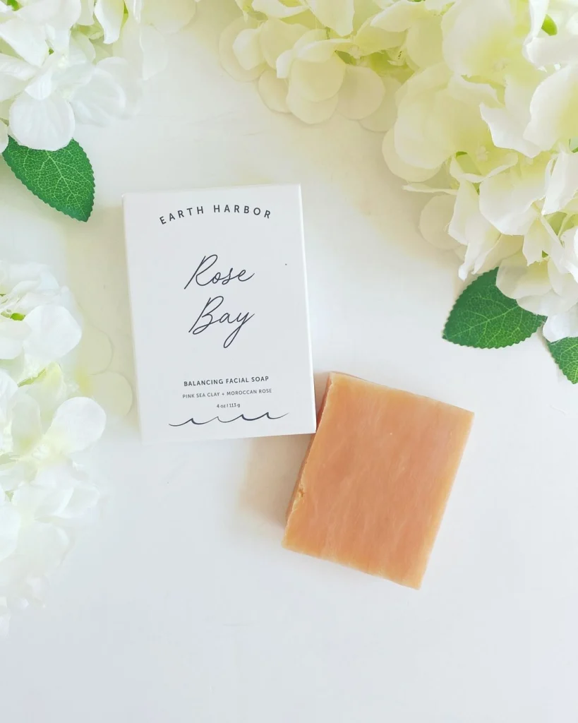 Earth Harbor Rose Bay Organic Facial Soap review and promo code