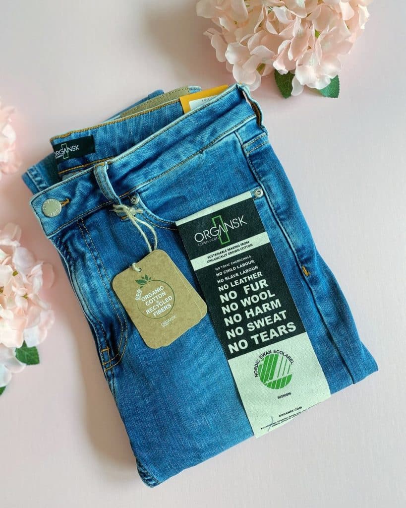 Organsk best GOTS Certified organic jeans review and promo code