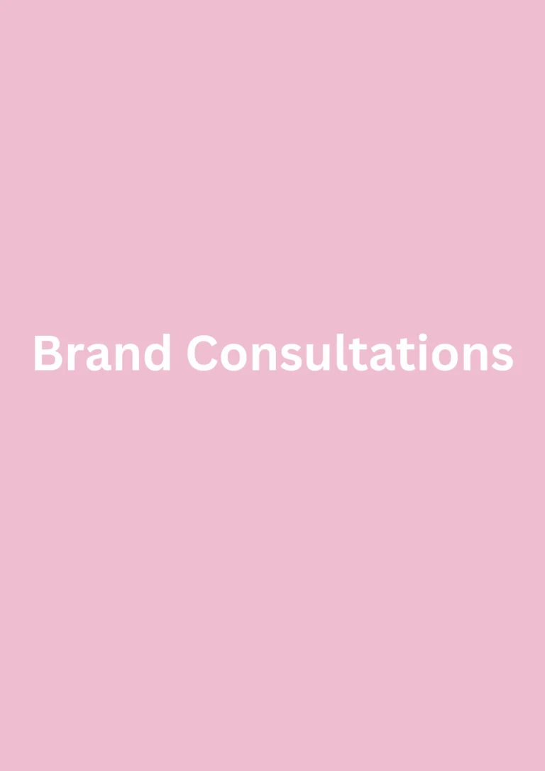 Brand Consultation