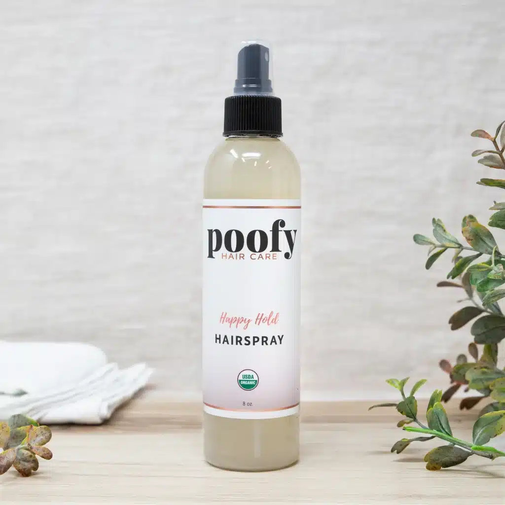 Poofy Organics USDA Certified Organic Hair Spray