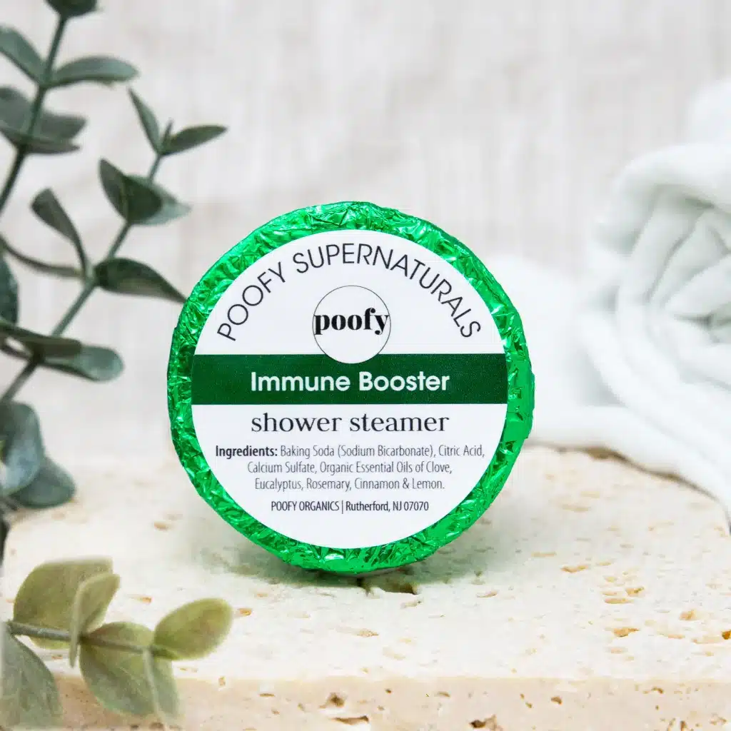 Poofy Organics Organic Immune Booster Shower Steamer