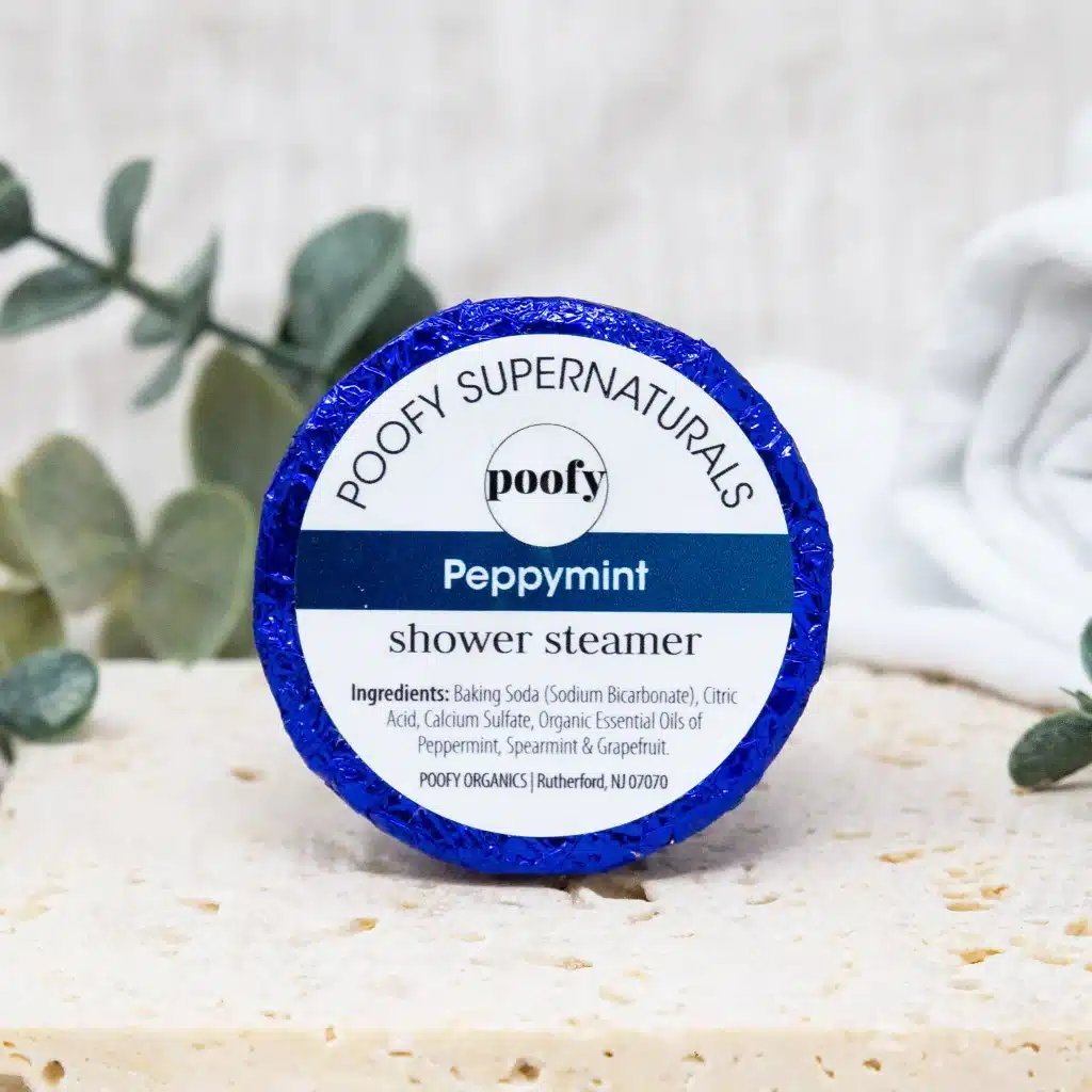 Poofy Organics Organic Peppermint Shower Steamer