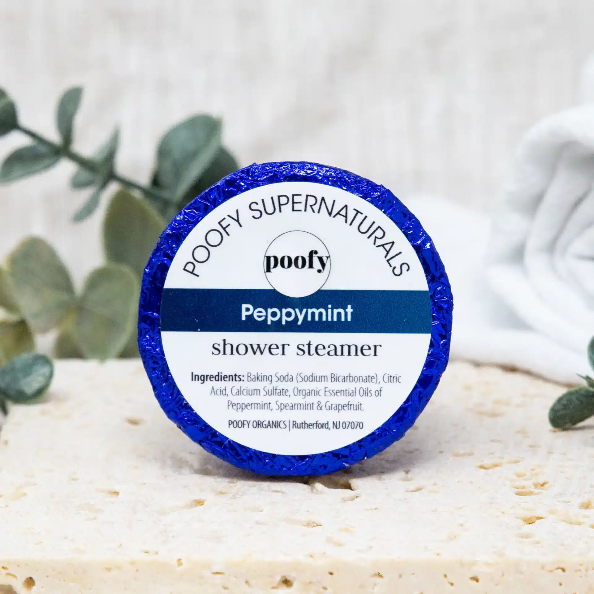 Poofy Organics Organic Peppermint Shower Steamer