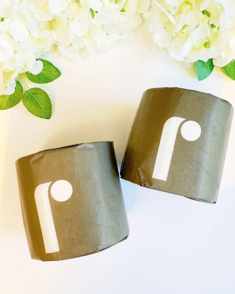 Reel Organic bamboo toilet paper