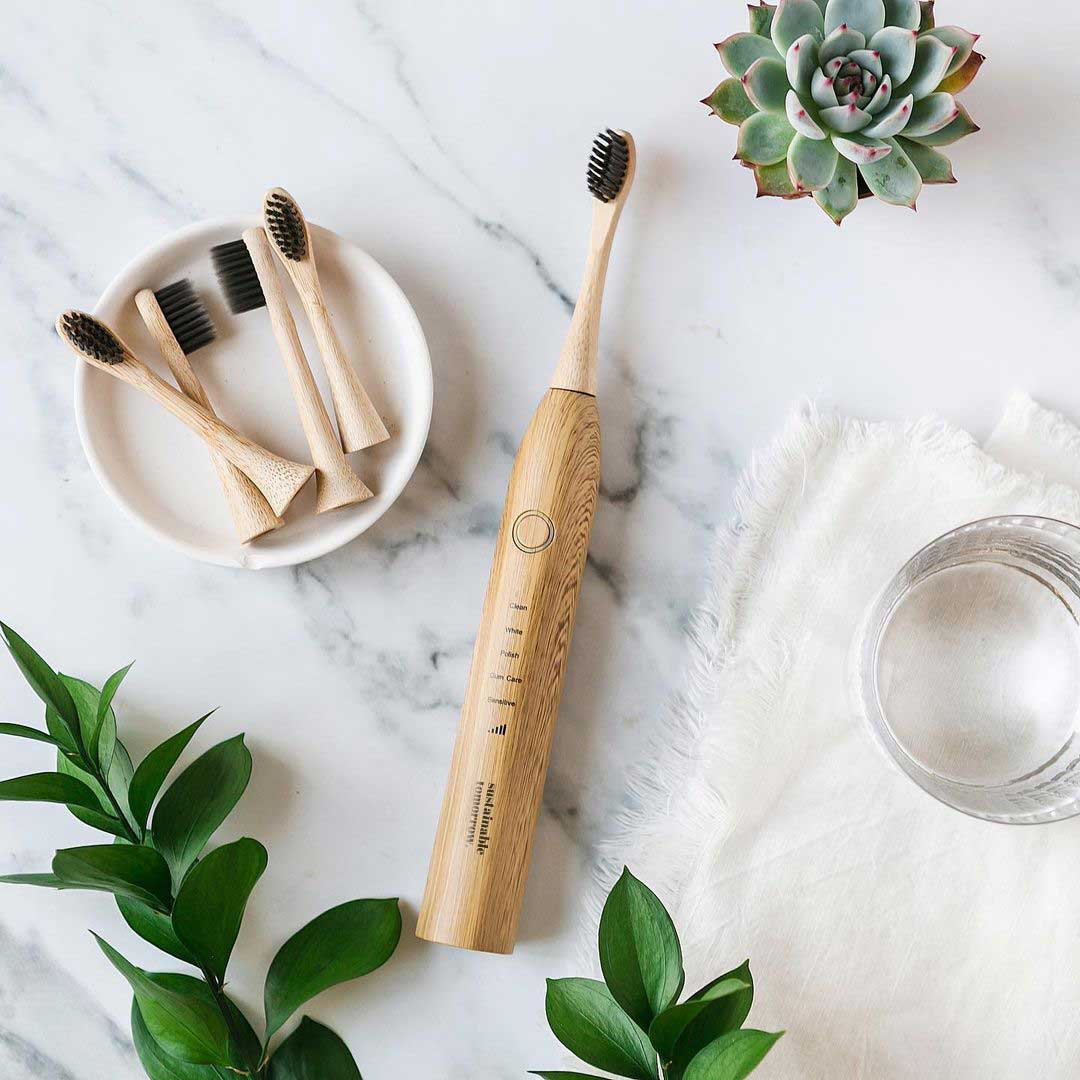 Sustainable Tomorrow Zen Bamboo Electric Toothbrush review and promo code