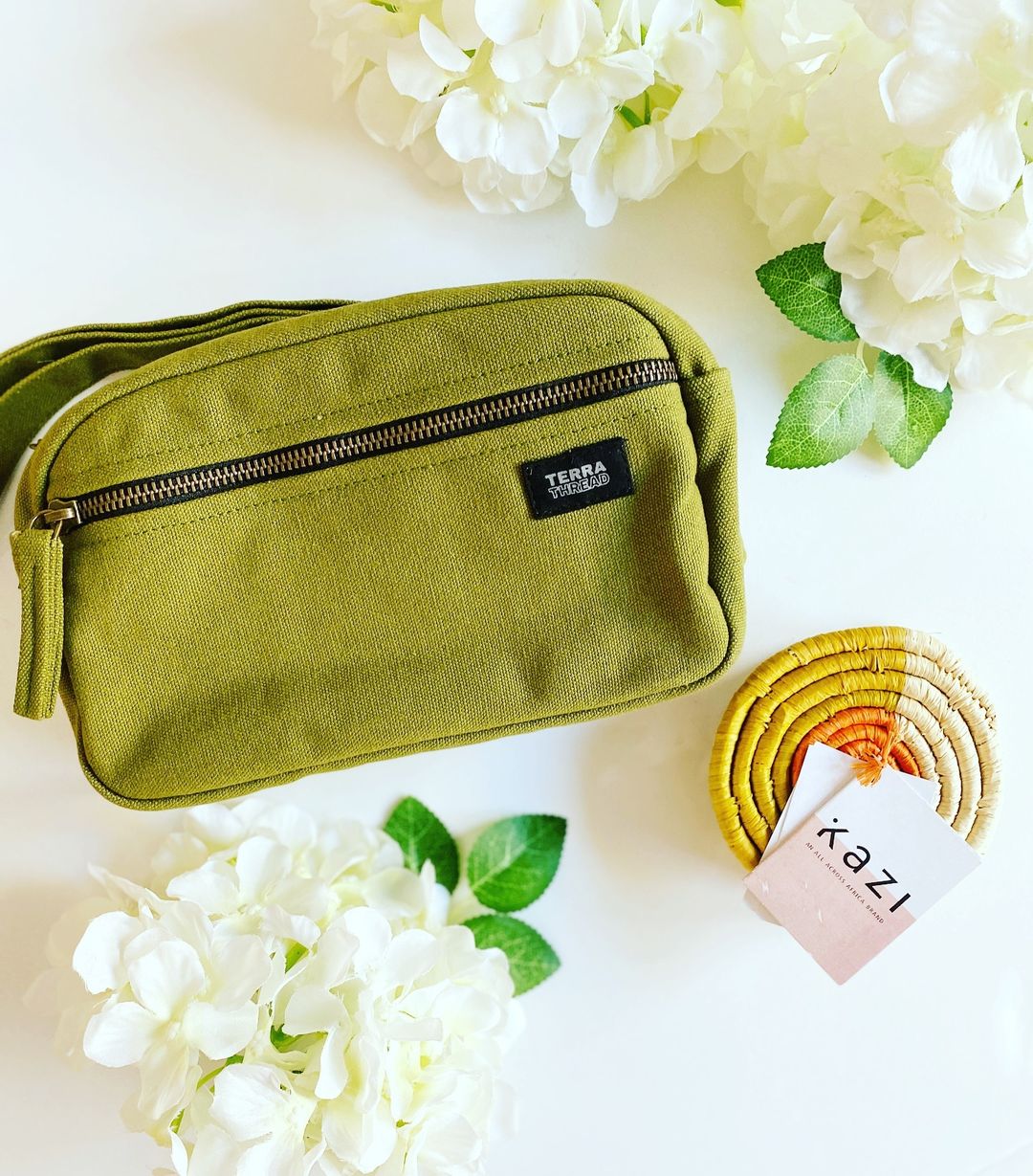 Terra Thread GOTS Certified Organic Cotton Fanny Pack