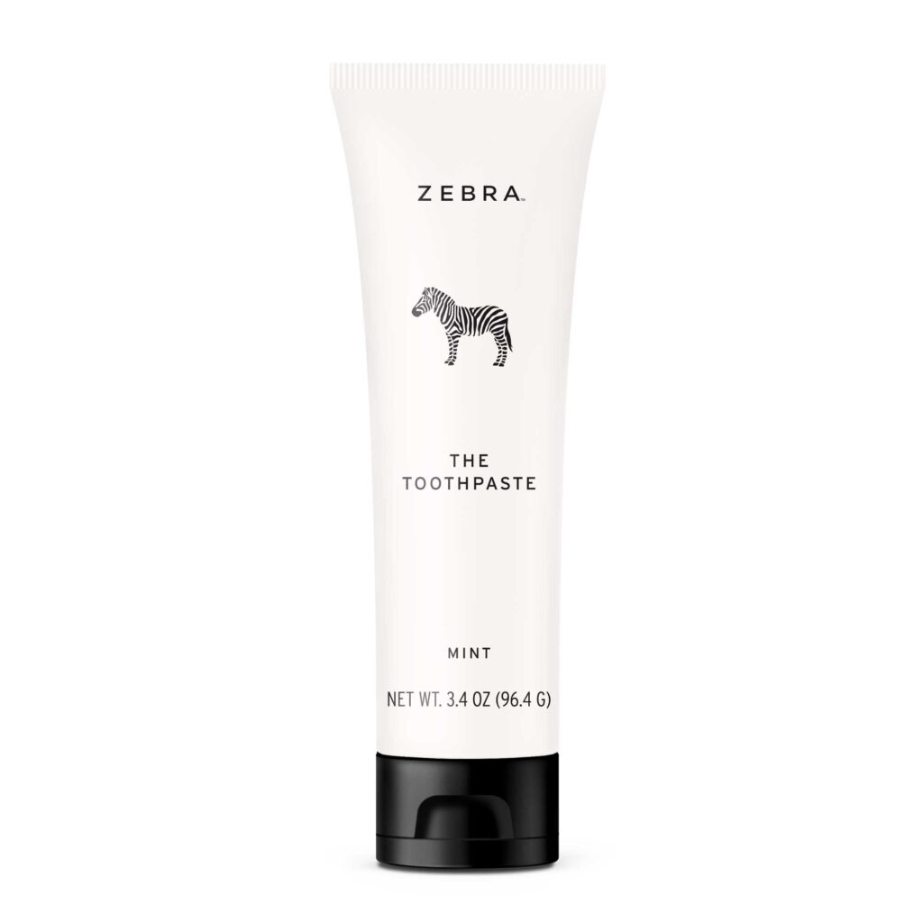 Zebra Organic Mint toothpaste