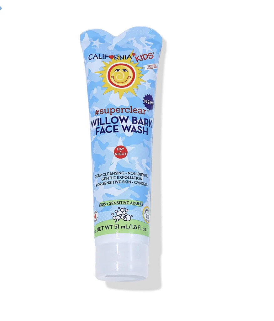 California Baby Kids facial cleanser