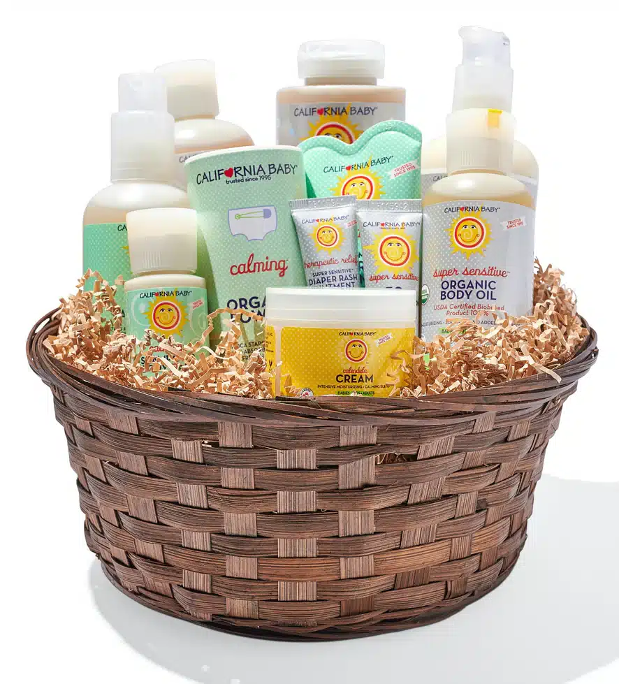 California Baby Welcome Baby Gift Basket