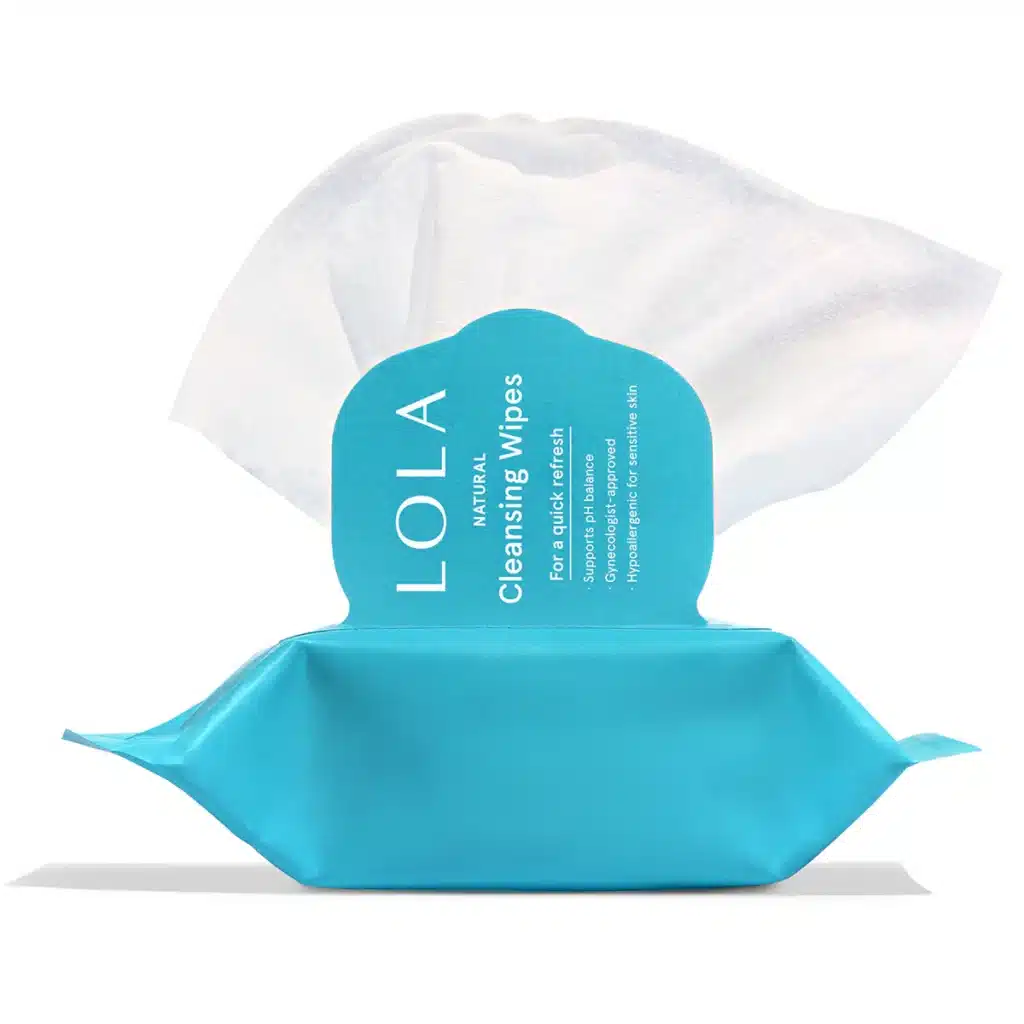 LOLA Cleansing wipes pouch