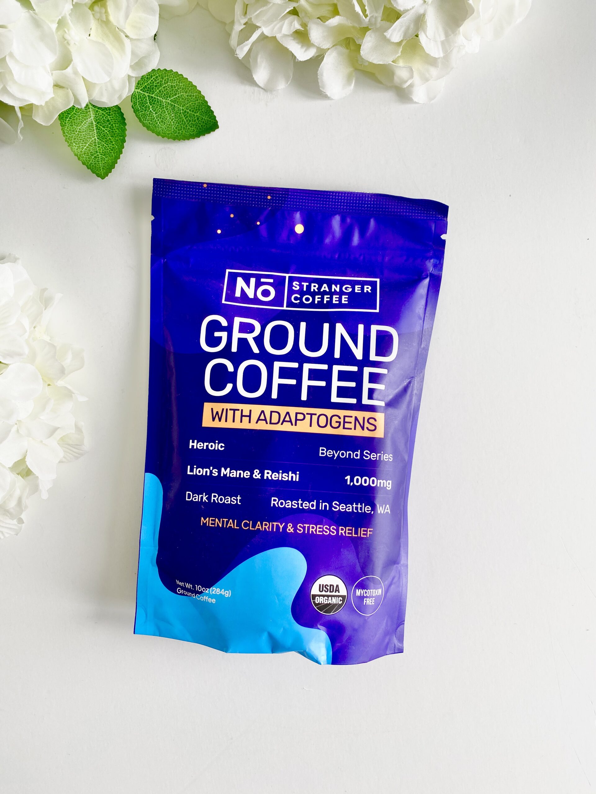 No stranger Coffee Organic Adaptogen Coffee