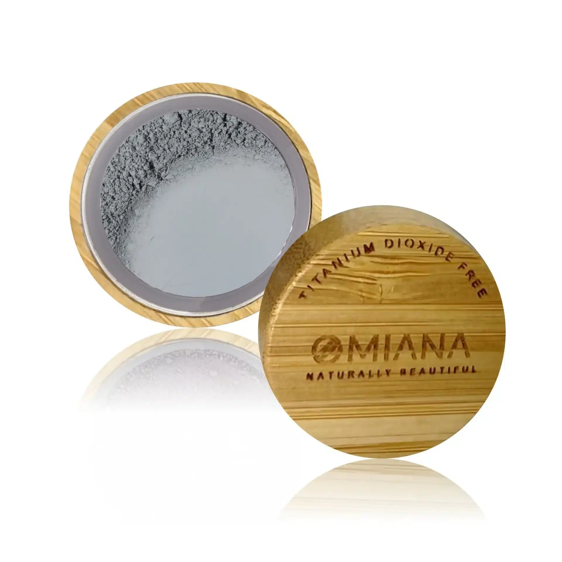 Omiana Loose Powder Matte Eyeshadow, titanium dioxide-free, mica-free