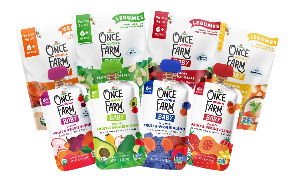 Once Upon A Farm, USDA Certified Organic Baby Food Review and promo code