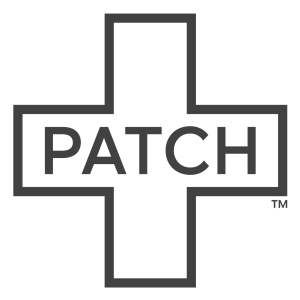 Patch Logo, organic bandages, organic band aids