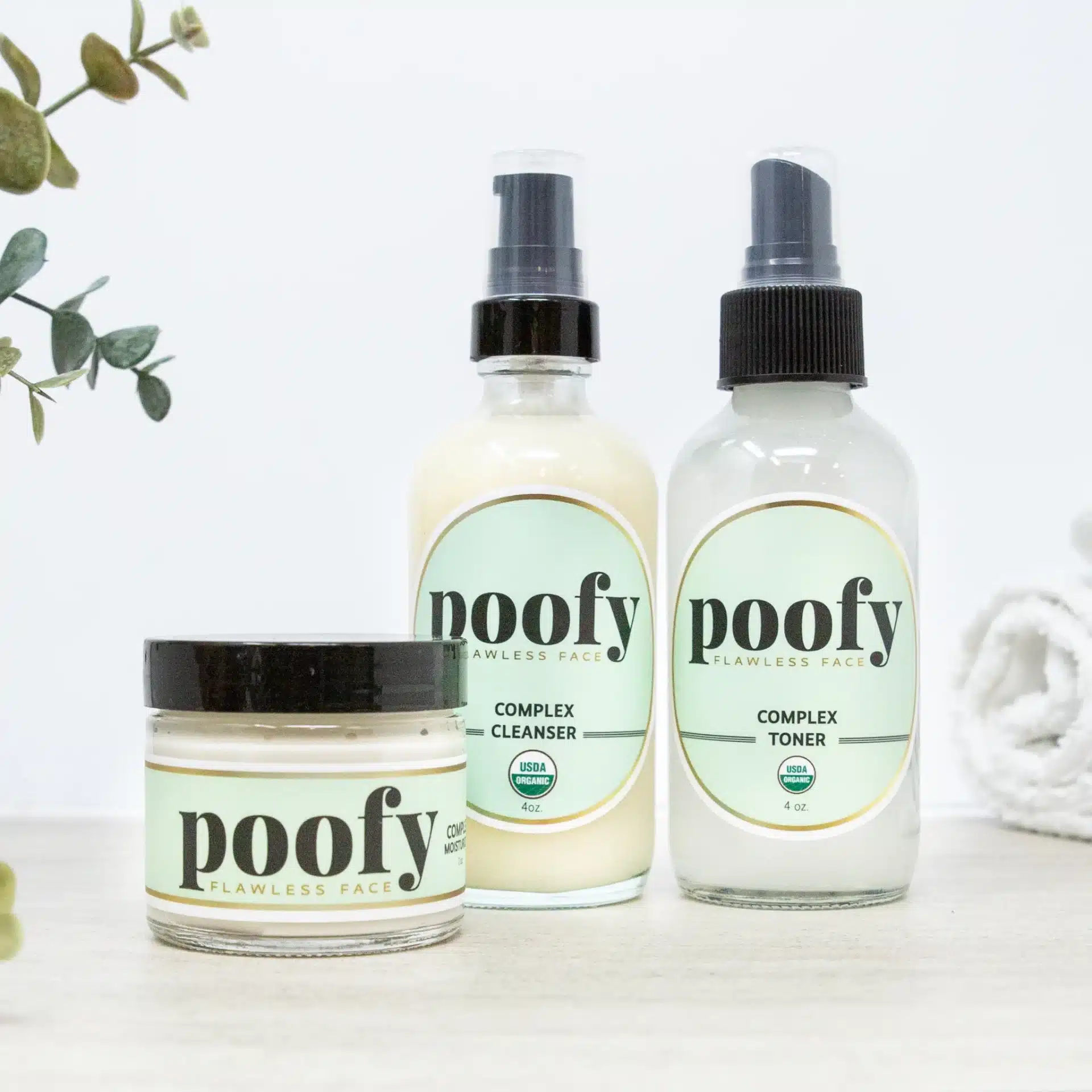 Poofy Organics Flawless Face COMPLEX Set review and promo code