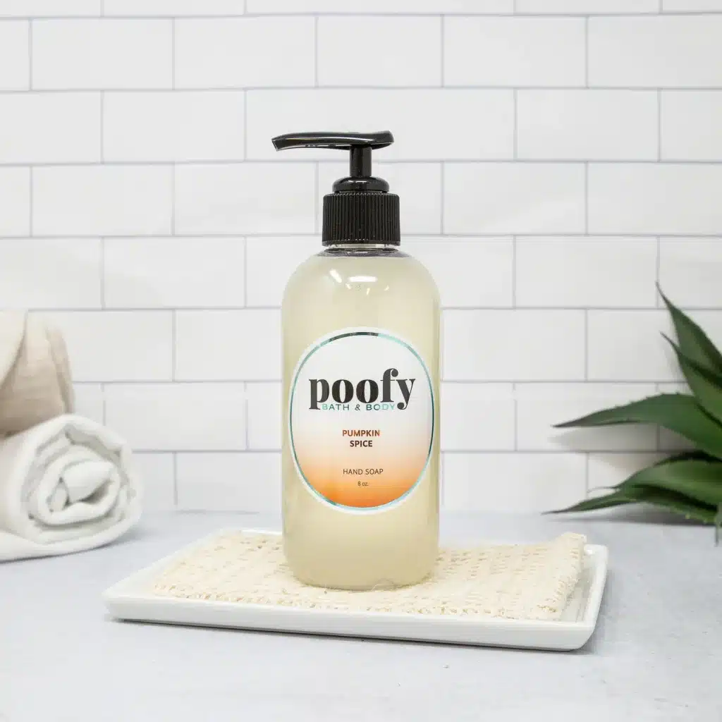 Poofy Organics Pumpkin Spice Liquid Hand Soap review and promo code