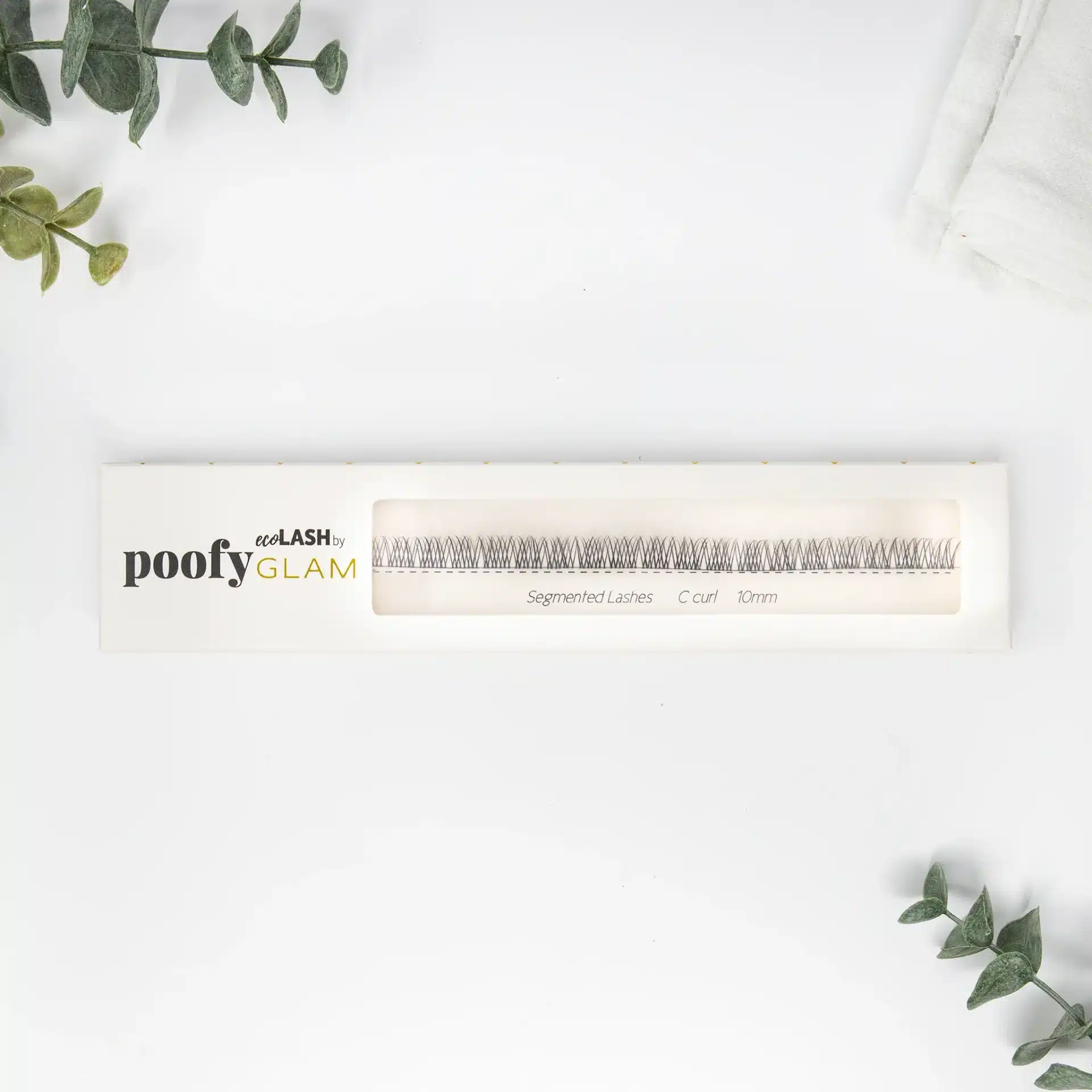 Poofy Organics ecoLASH™ NATURAL, organic false eyelashes review and promo code