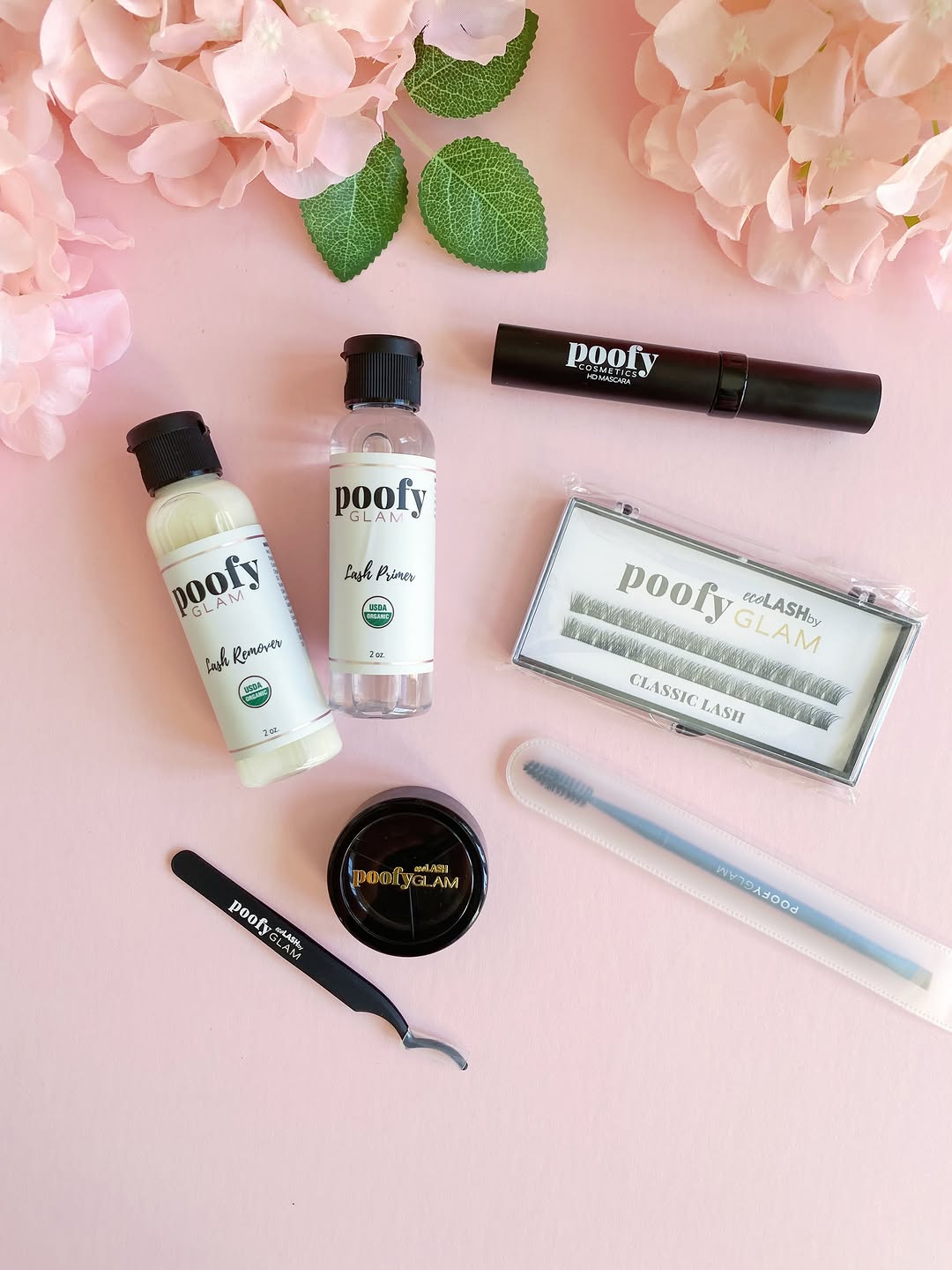 Poofy Organics lash kit